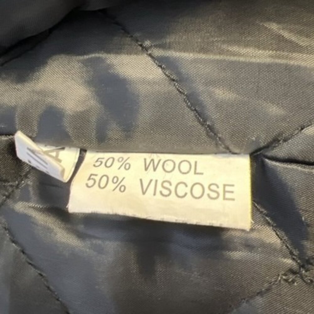 Trenders Basics Men’s Size L Wool Button Down Lin… - image 8